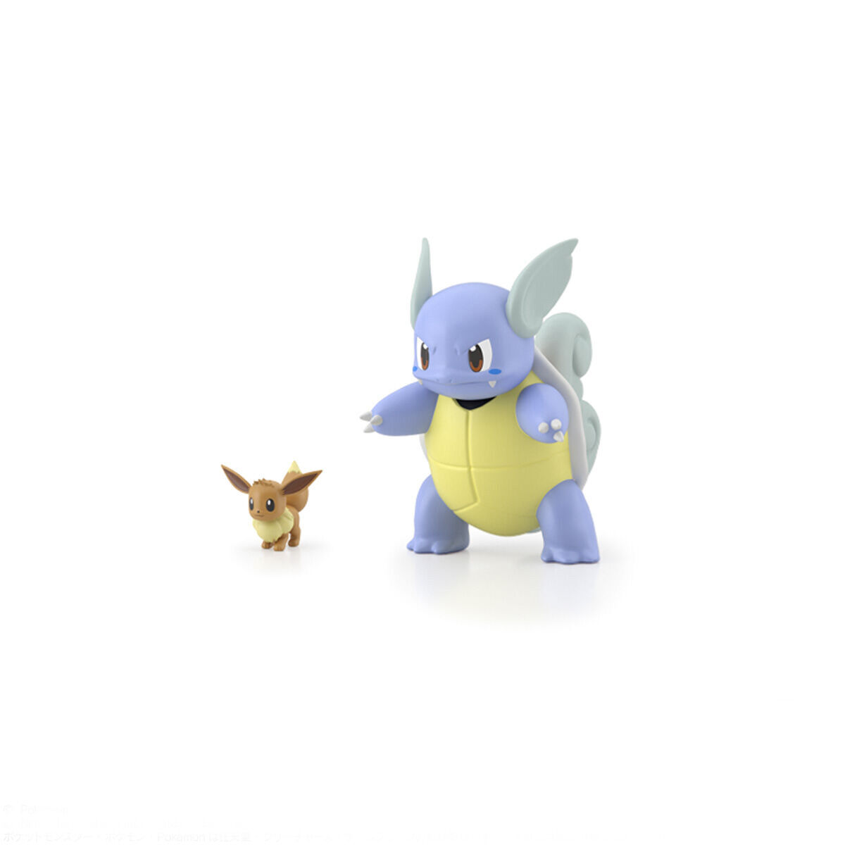 【定番単品販売】03 ポケモンスケールワールド カントー地方 イーブイ＆カメール