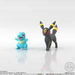 【定番単品販売】13 ポケモンスケールワールド ジョウト地方 ワニノコ＆ブラッキー