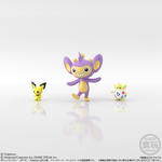 【定番単品販売】10 ポケモンスケールワールド ジョウト地方 ピチュー＆トゲピー＆エイパム