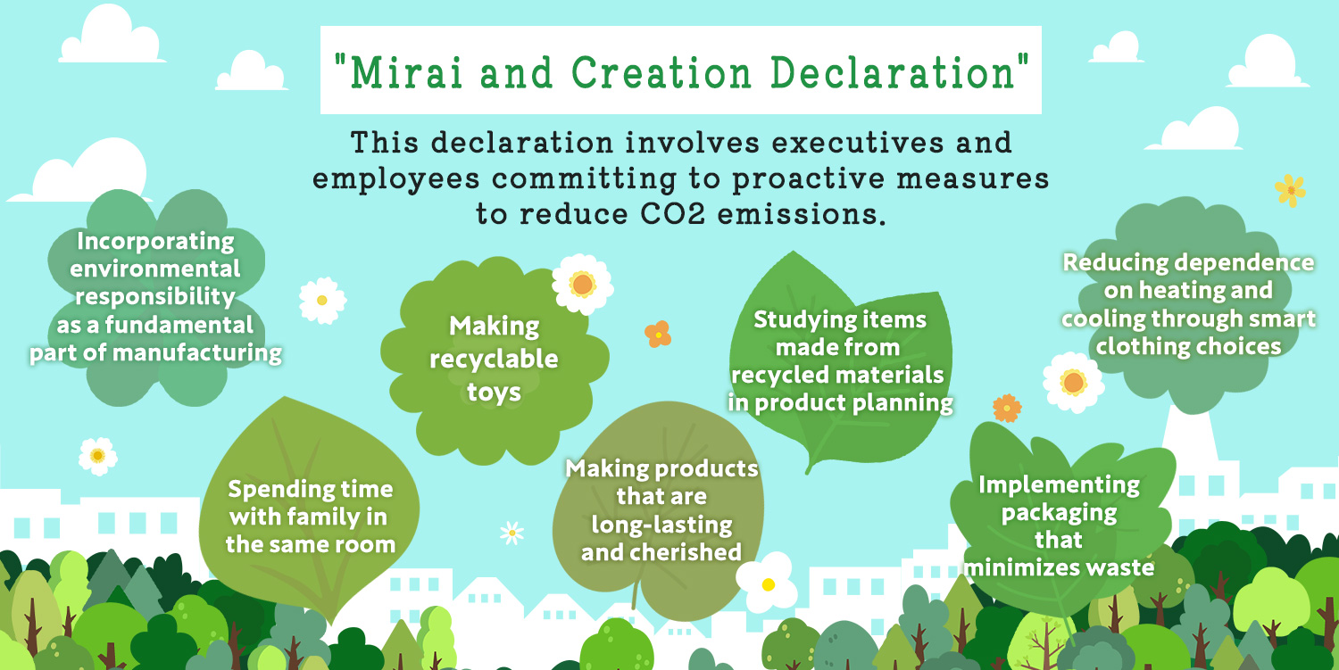 Mirai and Creation Declaration